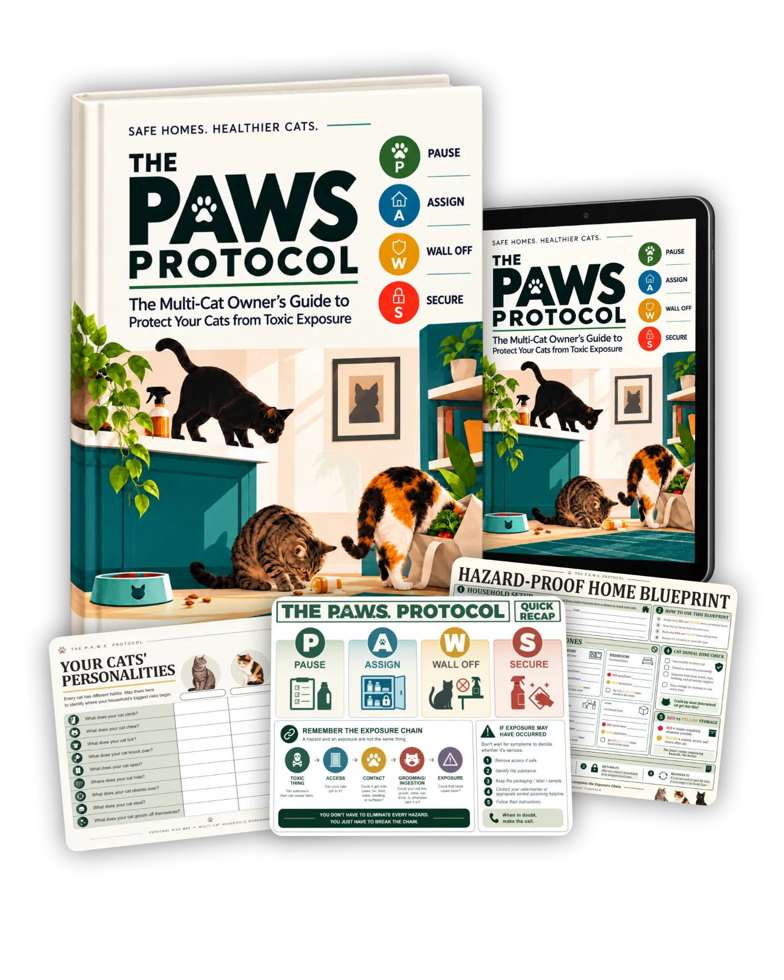 The complete P.A.W.S. Protocol digital guide and printable worksheets